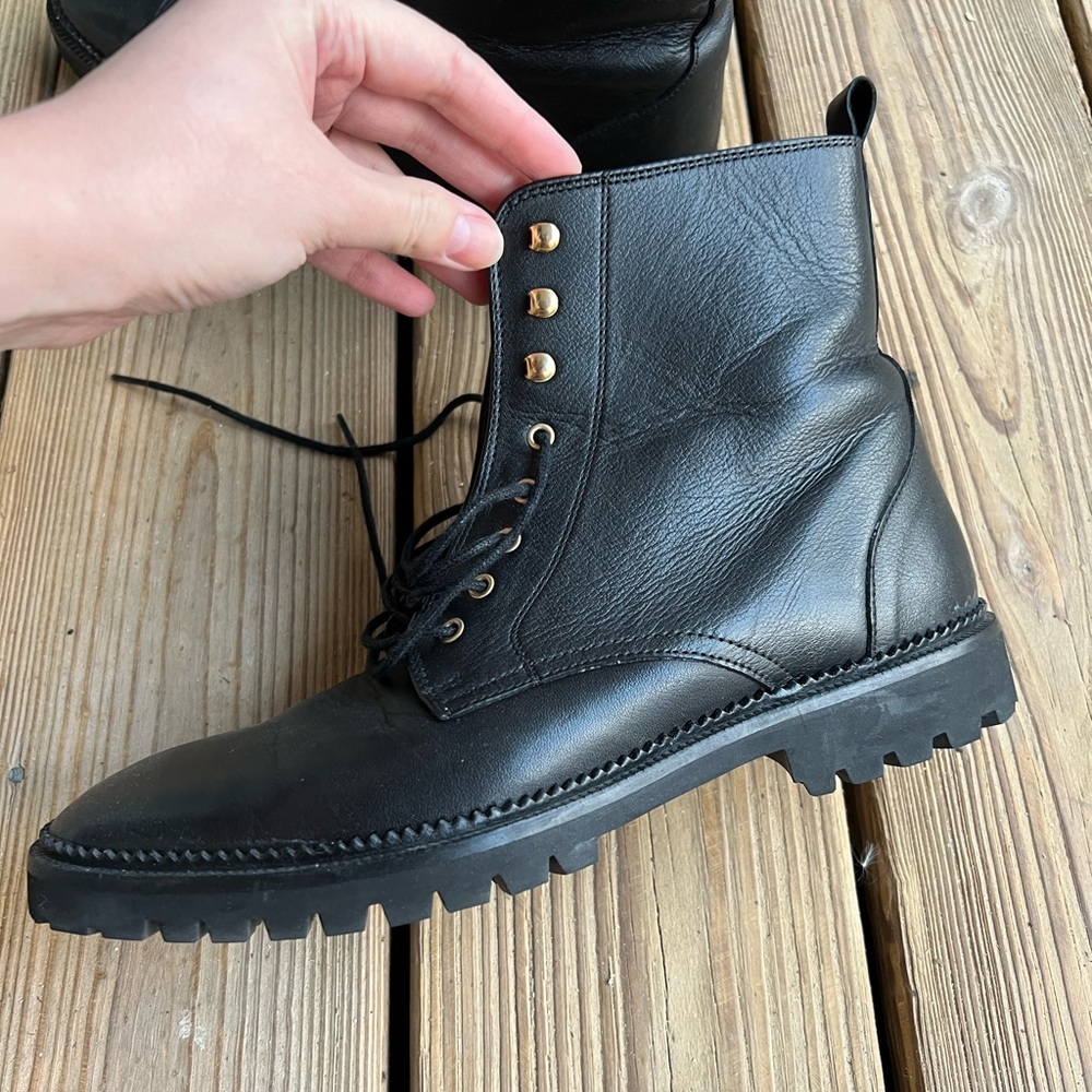 & other stories combat boots